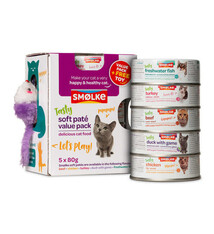 Smølke SMOLKE- Kat Soft Pate 5x80Gr ACTIEPACK