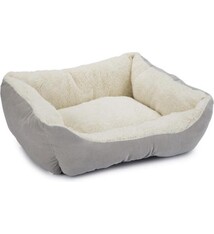 BeezTees Beeztees Mogina - Kattenmand - Pluche - Grijs - 45x37x18 cm