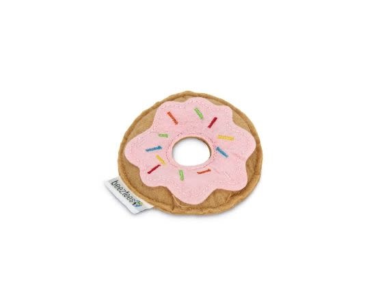 BeezTees Beeztees Donut - Kattenspeelgoed - Roze - 7,5x7,5x1,5 cm