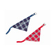 NOBBY NOBBY - HALSBAND MET ZAKDOEK ROOD 42CM