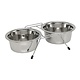 NOBBY NOBBY - RVS EETBAK DOUBLE DINER CHROOM 0,90 L