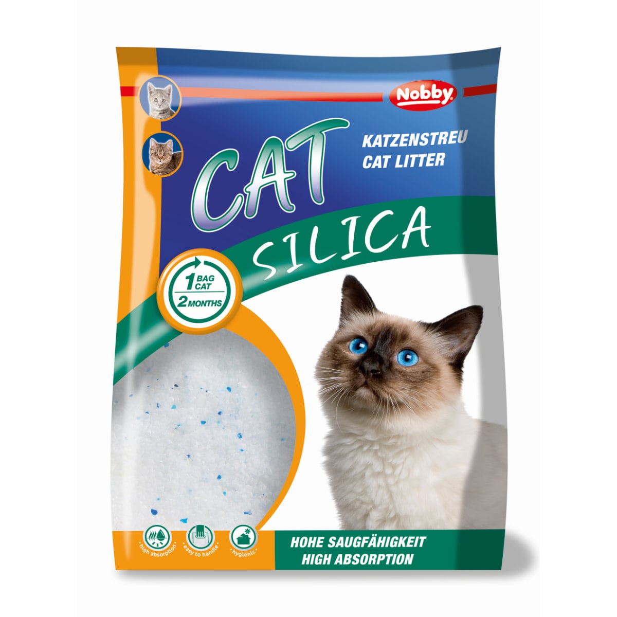 NOBBY NOBBY - CAT SILICA KATTENBAKVULLING 5 LITER