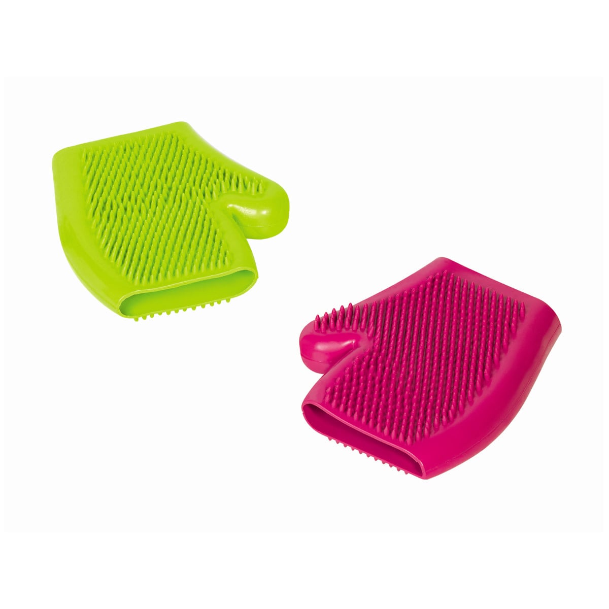 NOBBY NOBBY - RUBBEREN MASSAGEHANDSCHOEN GROEN