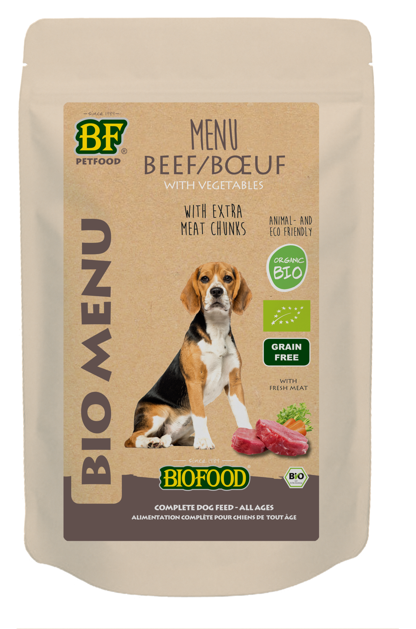 BioFood BIOFOOD - ORGANIC RUND MENU 150GR