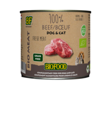 BioFood BIOFOOD - ORGANIC 100% RUNDVLEES 200GR