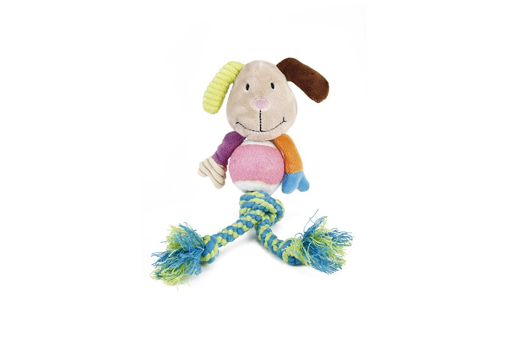 BeezTees BeezTees- Textiel hondenspeelgoed 21.5cm