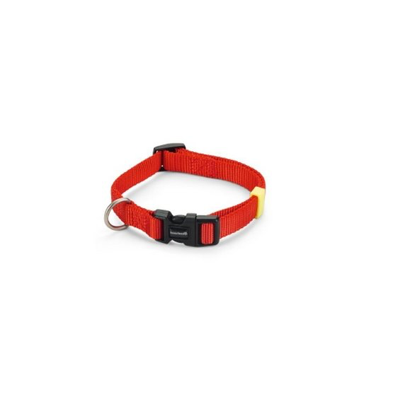 BeezTees BeezTees- Nylon halsband Rood