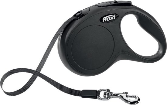 FLEXI FLEXI - NEW CLASSIC TAPE L - 5 M ZWART