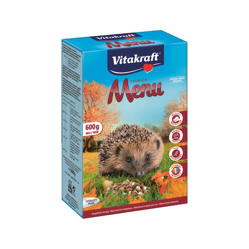 Menu voor egels