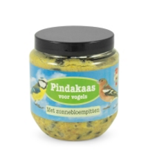 HUISMERK - PINDAKAAS VOOR VOGELS ZONNEBLOEMPIT 330 GR