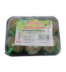 TWEETFEED Winterpakket 6 mezenbollen