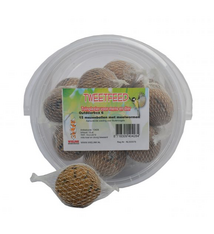 TWEETFEED Outdoorbox 15 mezenbollen met meelwormen