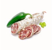 Preis pro 6 Stück - Französische Salami - mit Entenfleisch und grünem Pfeffer