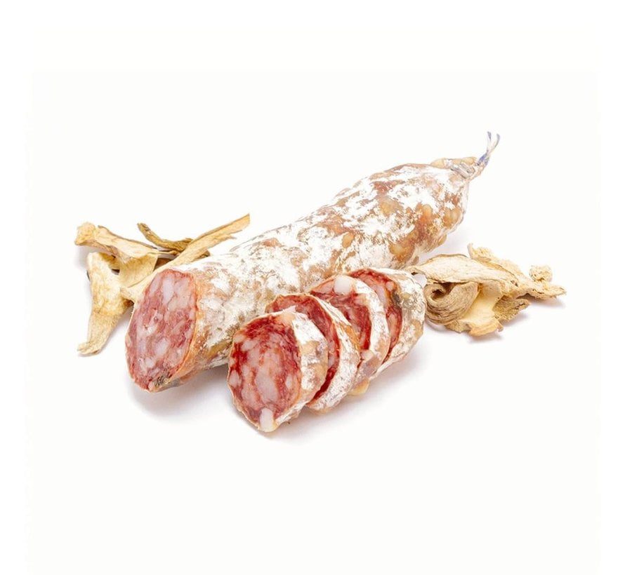 Preis pro 6 Stück - Französische Steinpilz-Salami - Saucisson cepes