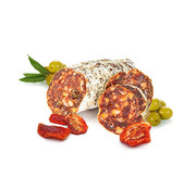 Preis pro 6 Stück - Französische Salami - mit Tomaten und Oliven