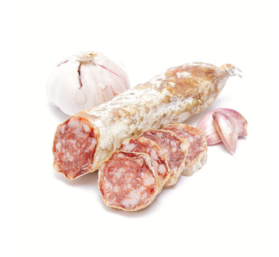 200 g Französische Trockenwurst mit Knoblauch (Preis pro 5 Stück)