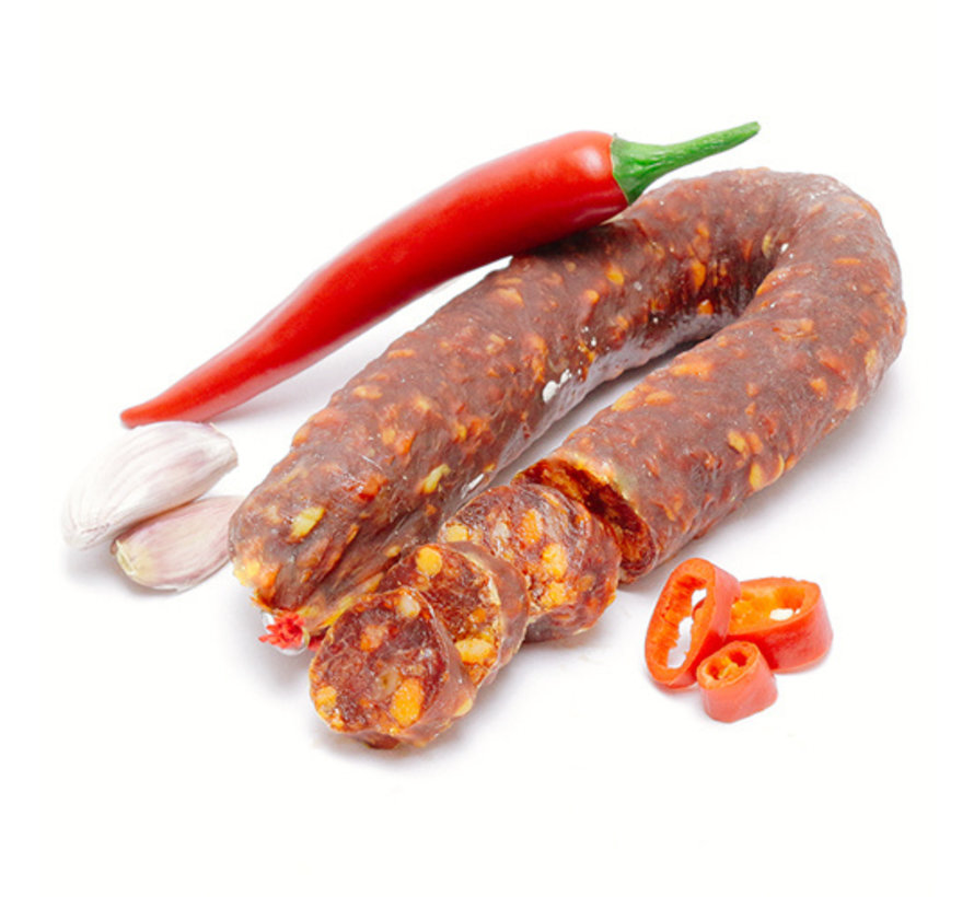 200 g Chorizo Doux - Saucisson sec. vakuumverpackt (Preis pro 5 Stück)