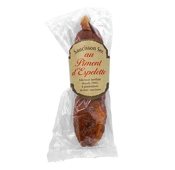 Flowpack Wurst mit Piment Espelette 200 Gramm