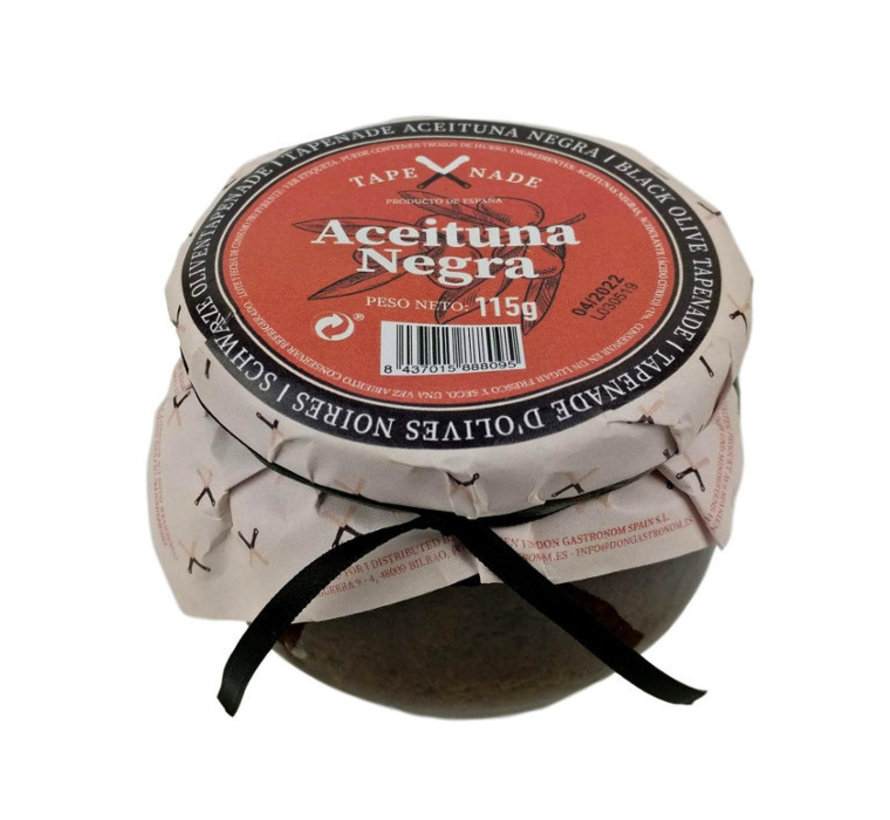 Schwarze Tapenade - Olivenpaste