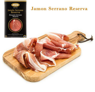 Serrano-Schinken Reserva in Scheiben (Preis pro 6 Stück)