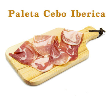 Paleta de Cebo Iberica in Scheiben