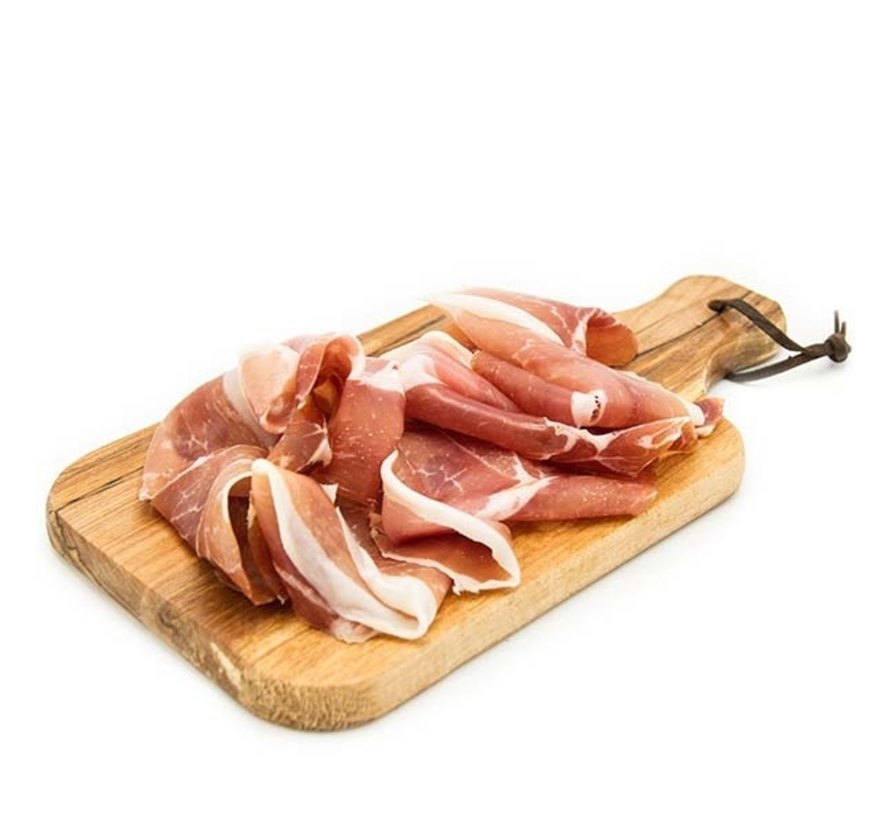 Geschnittener Serrano-Schinken