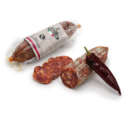 Preis pro 5 Stück - Italienische Salami - mit rotem Pfeffer (vakuumverpackt)