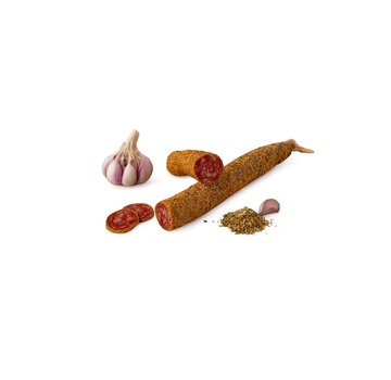 Fuet mit Frischem Knoblauch überzogen (Preis pro 5 Stück)