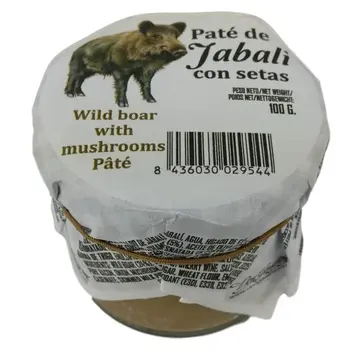 Spanische Wildschweinpastete mit Champignons