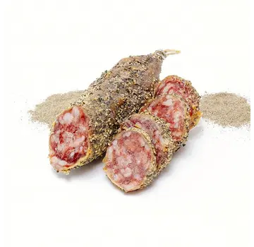 Preis pro 6 Stück - Französische Salami - mit Pfeffer überzogen