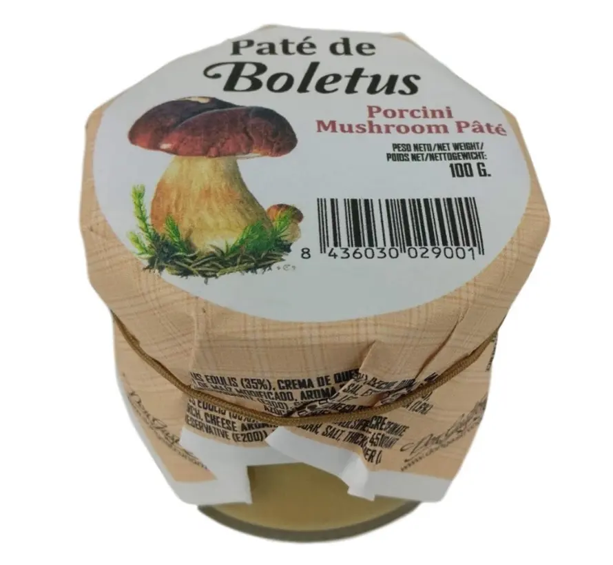 Spanische Pastete mit Steinpilzen - Paté de Boletus