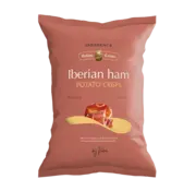 Kartoffelchips mit Ibérico Schinken (pro Karton mit 18 Stk.)
