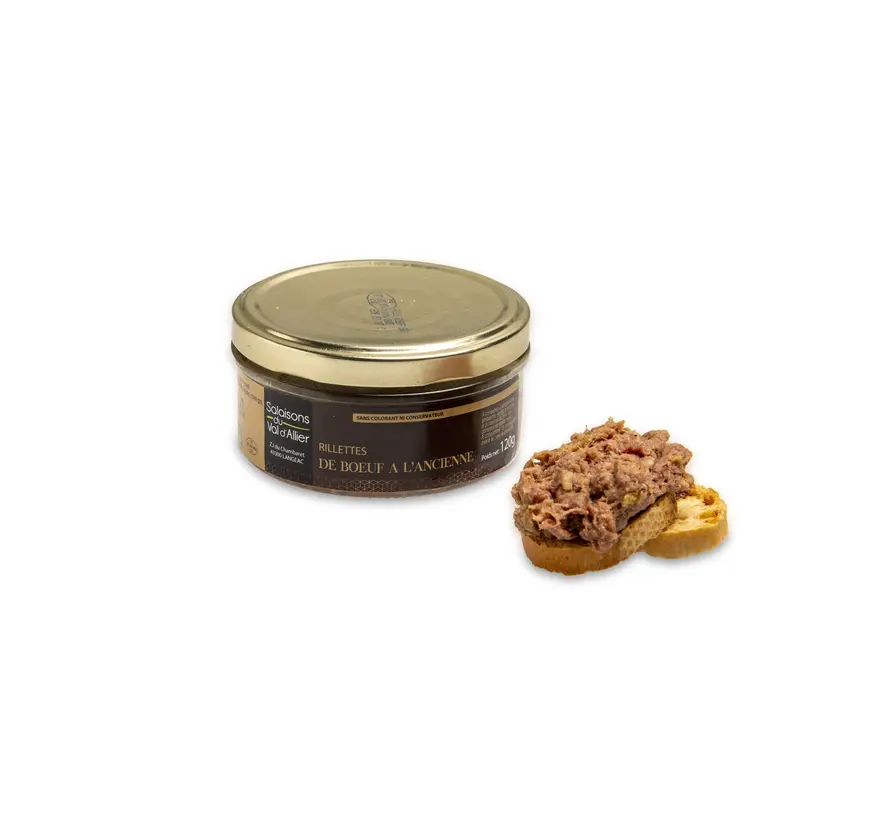 Rillette de boeuf a l'ancienne (12 Stück)
