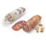 Preis pro 5 Stück - Italienische Salami - mit Pistazien (vakuumverpackt)