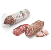 Preis pro 5 Stück - Italienische Salami - mit Knoblauch (vakuumverpackt)