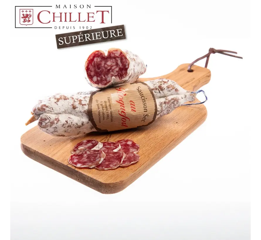 200 g Trockenwurst mit Roquefort Käse (Preis pro 5 Stück)