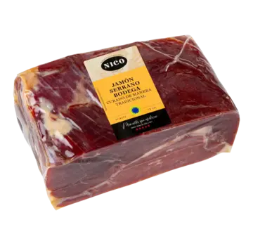 Serrano-Schinken im Block (+/-2,5 kg) aus Spanien