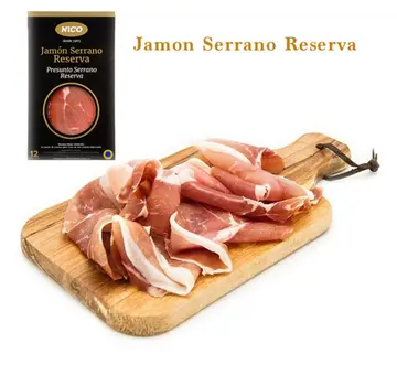 Serrano-Schinken Reserva in Scheiben (Preis pro 6 Stück)