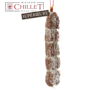 Maison Chillet Supérieure Französische Saucisson mit Haselnüssen, Typ „Long Bride“ (1–1,3 kg) (pro Stück)