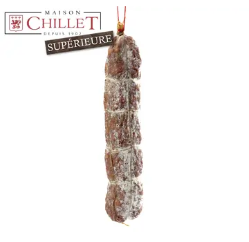 Maison Chillet Supérieure Französische Saucisson mit Haselnüssen, Typ „Long Bride“ (1–1,3 kg) (pro Stück)