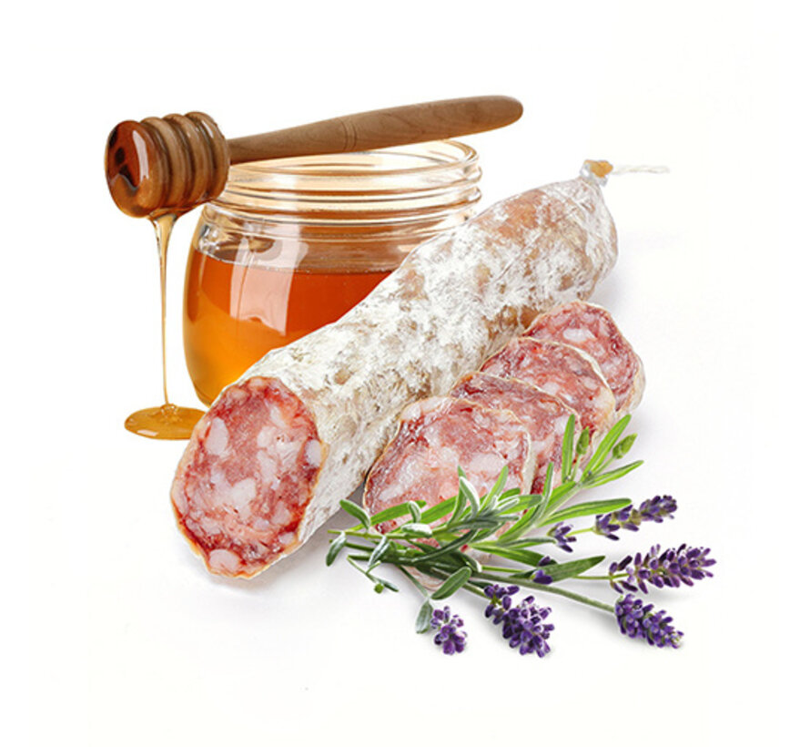Preis pro 6 Stück - Wurst mit Lavendelhonig - Saucisson au Miel de Lavande