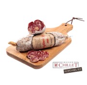 Maison Chillet Supérieure 200 g Französische Rohwurstwurst mit Beaufort Käse (Pro 5 Stück)