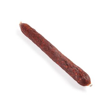 Trockenwurst aus Rindfleisch und Pute scharf gewürzt