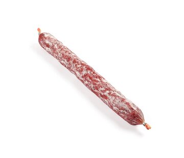 Trockenwurst aus Rindfleisch und Pute mit Grüne Oliven
