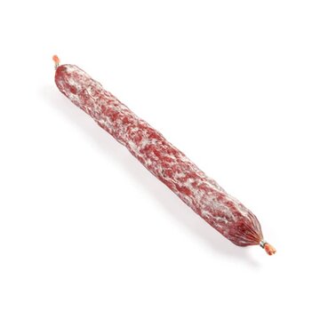 Trockenwurst aus Rindfleisch und Pute mit Grüne Oliven