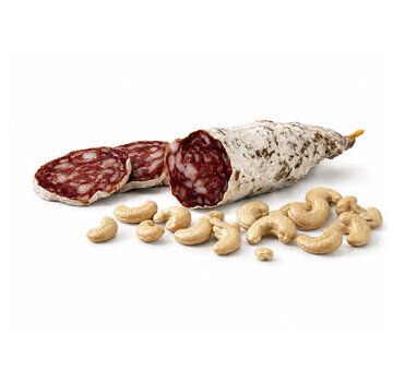 Französische Salami mit Cashewnüssen – M. Chillet 160 g (Preis pro 6 Stück )
