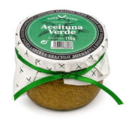 Tapenade aus grünen Oliven