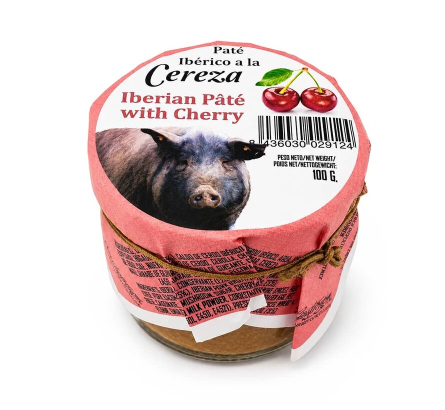 Iberico Schwein Paté mit Kirschen