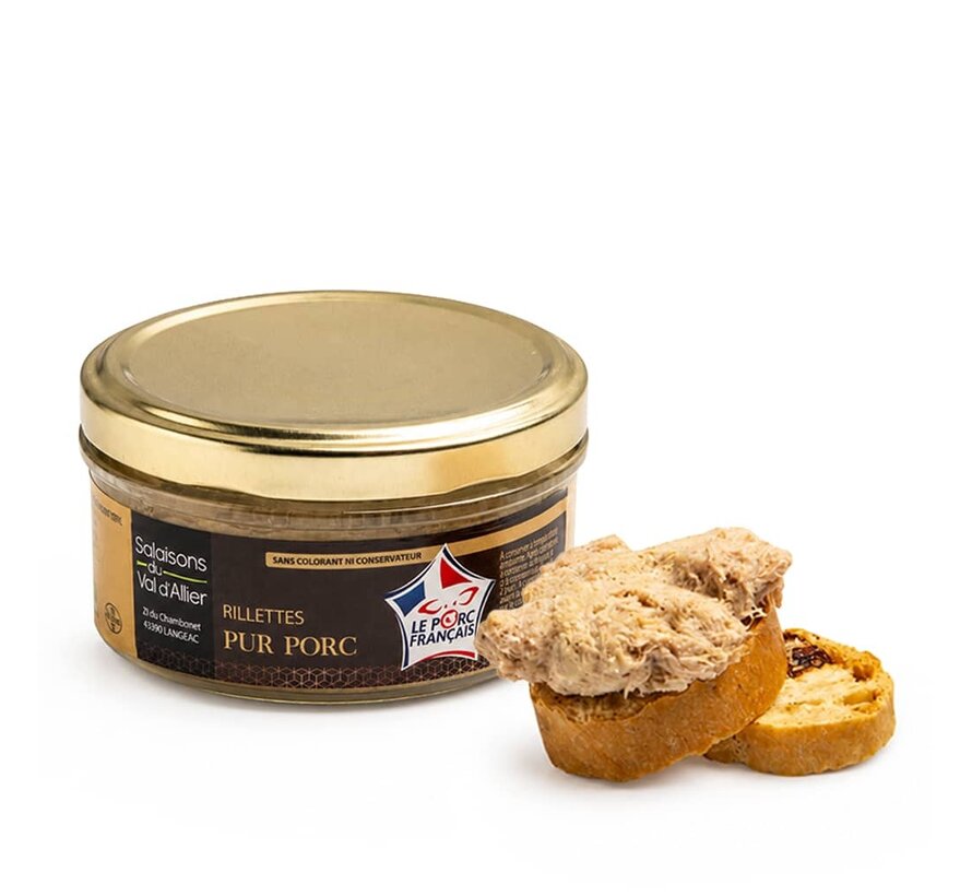 Rillette vom Schwein (12 Stück)