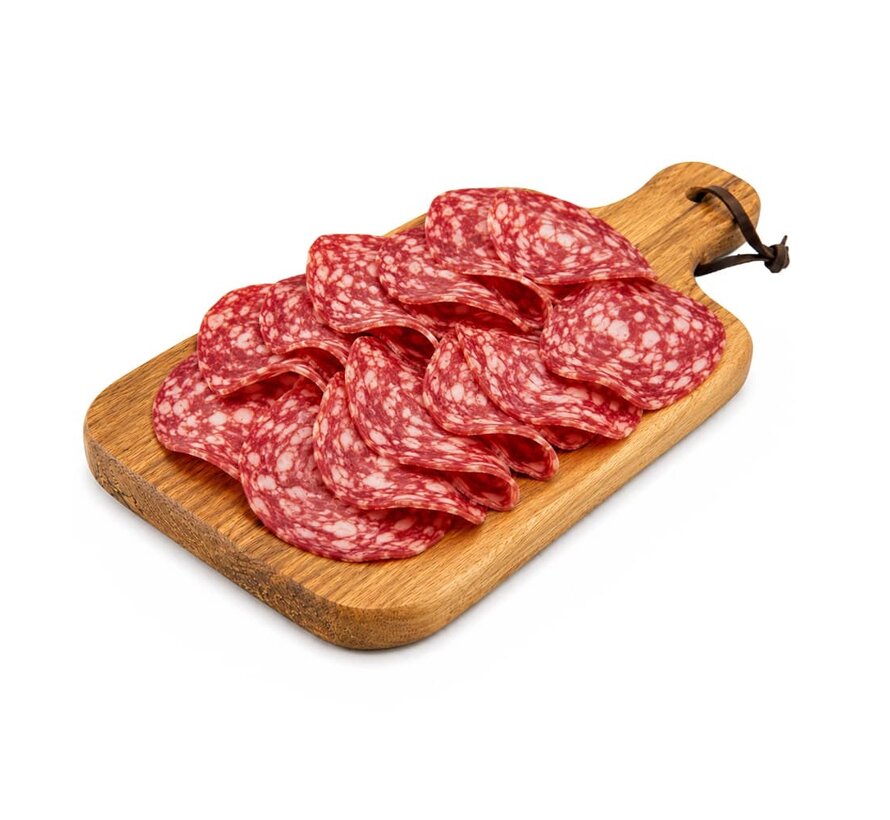 Salchichon Vela - spanische Salami geschnitten